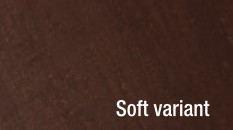 Soft corten steel variant for modern and high-end doors and windows
